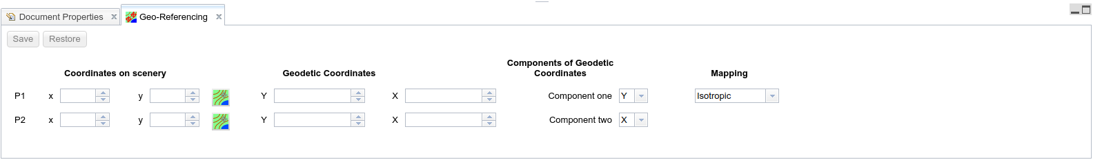 georeferencing