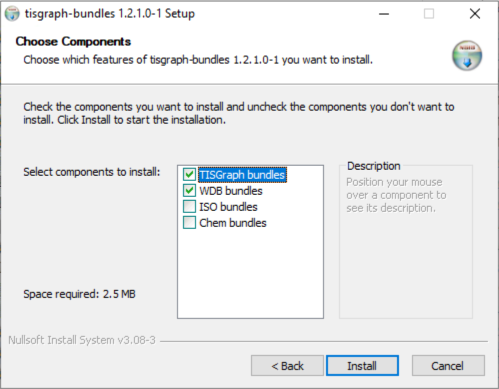 Installation of TISGraph Bundles